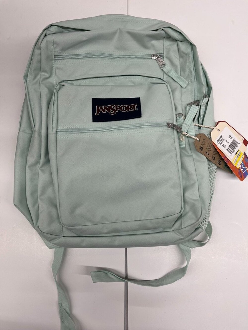 NEW Jansport Big Student Iconic Style Backpack in Fresh Mint - Picture 2 of 3